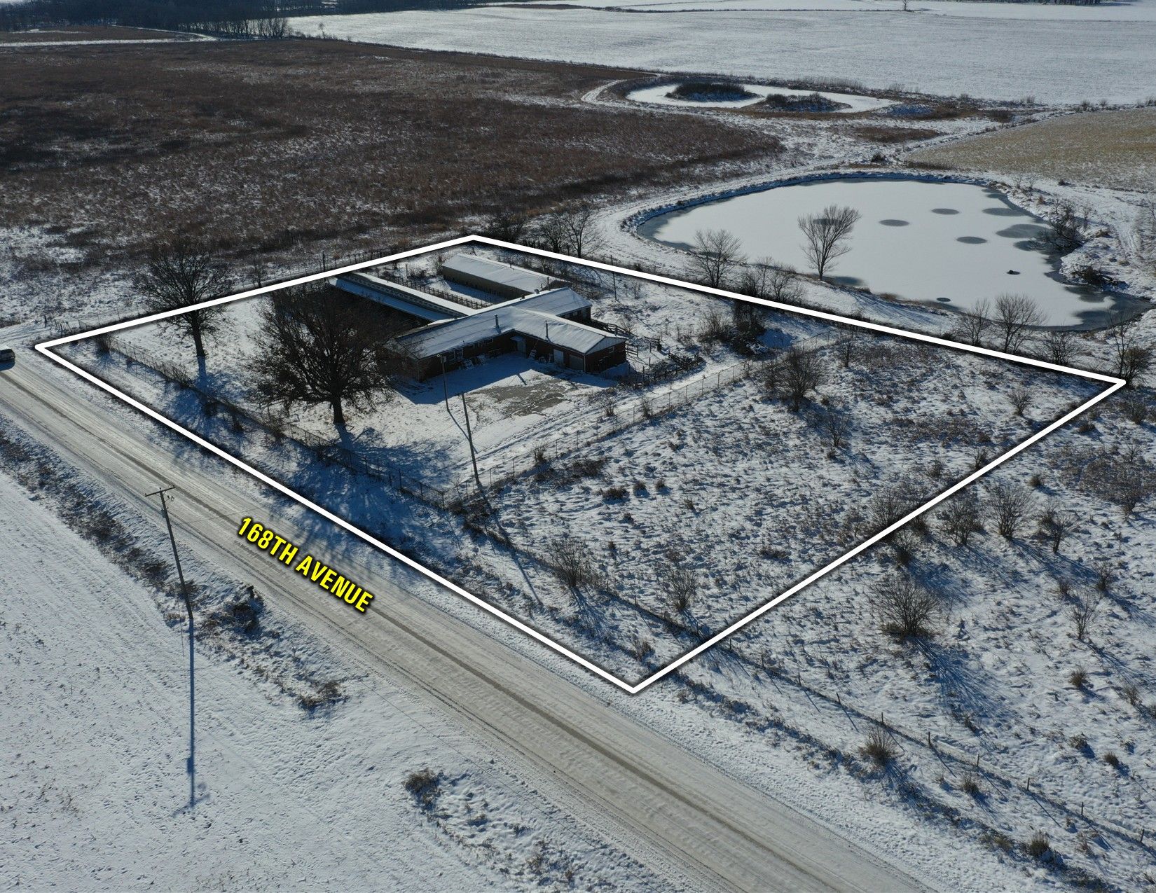 Listing Photo: Drone Outline NE